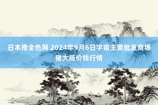 日本撸全色网 2024年9月6日宇宙主要批发商场猪大肠价钱行情