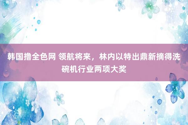 韩国撸全色网 领航将来，林内以特出鼎新摘得洗碗机行业两项大奖