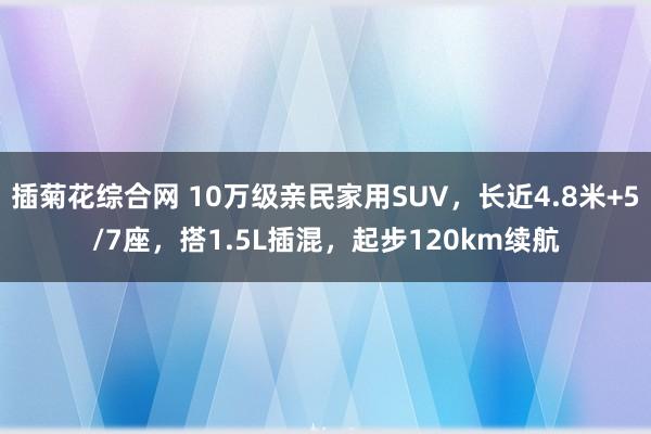 插菊花综合网 10万级亲民家用SUV，长近4.8米+5/7座，搭1.5L插混，起步120km续航